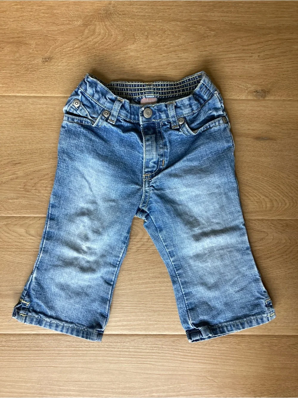 Old Navy Y2K Blue Baby Bootcut Jeans